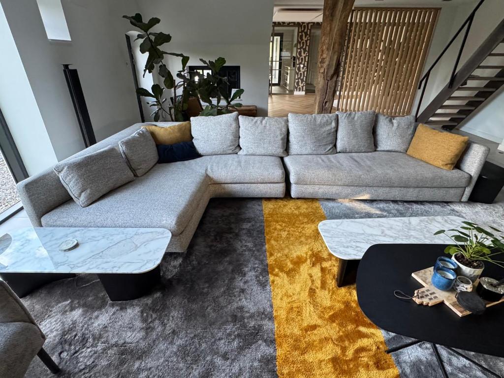 EXCLUSIEVE Minotti Granville Interieurset + GARANTIE, Huis en Inrichting, Zetels | Complete zithoeken, Zo goed als nieuw, Overige materialen