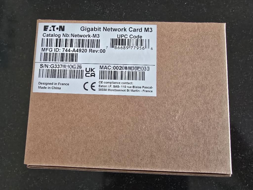 Eaton Network Card M3 (UPS Netwerkkaart), Ophalen, Nieuw, Intern