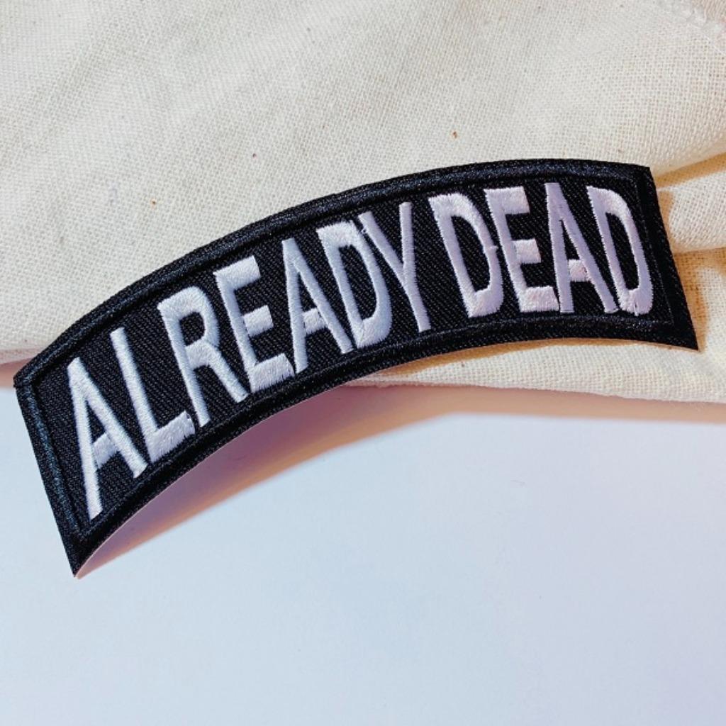 Patch déjà mort - 120 x 33 mm, Enlèvement ou Envoi, Neuf