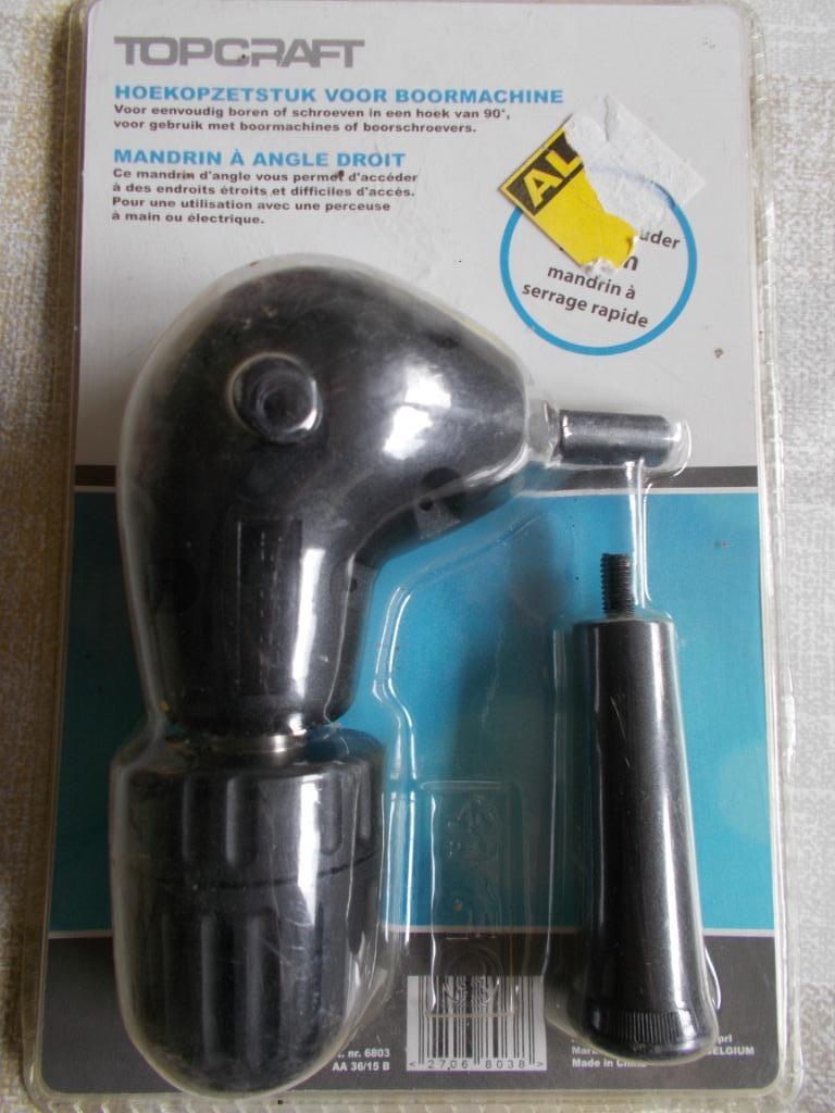 Fixation d'angle pour perceuse Topcraft, Enlèvement ou Envoi, Perceuse