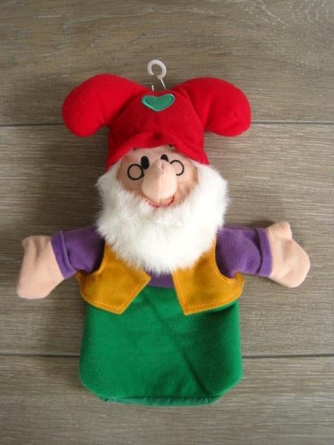 Handpop - poppenkastpop Kabouter Plop 27 cm, Ophalen of Verzenden, Zo goed als nieuw, Overige typen