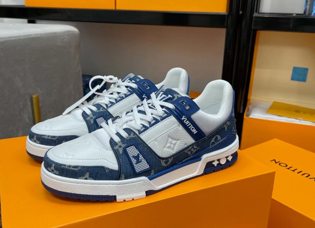 Louis vuitton sneakers - maat 42, Vêtements | Hommes, Chaussures, Neuf, Bleu, Louis Vuitton, Baskets