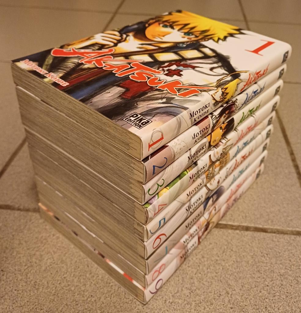 Akatsuki : 1 à 9 (intégrale), Plusieurs BD, Enlèvement ou Envoi, Utilisé