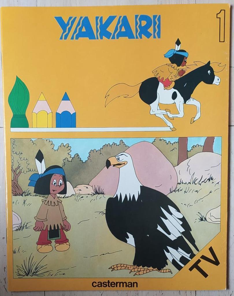 Yakari 1 kleurboek ( 1983 ), Boeken, Stripverhalen, Ophalen of Verzenden