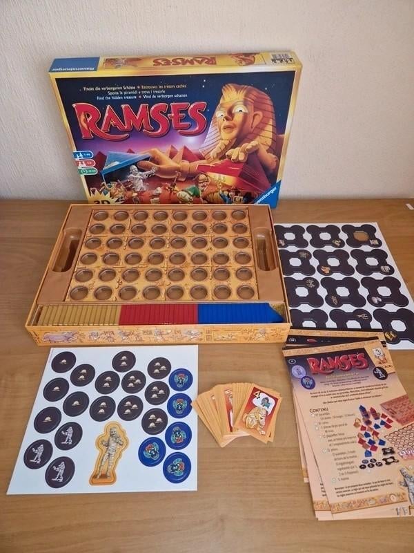 Ramses bordspel, Hobby en Vrije tijd, Vijf spelers of meer, Ophalen of Verzenden, Zo goed als nieuw, Ravensburger
