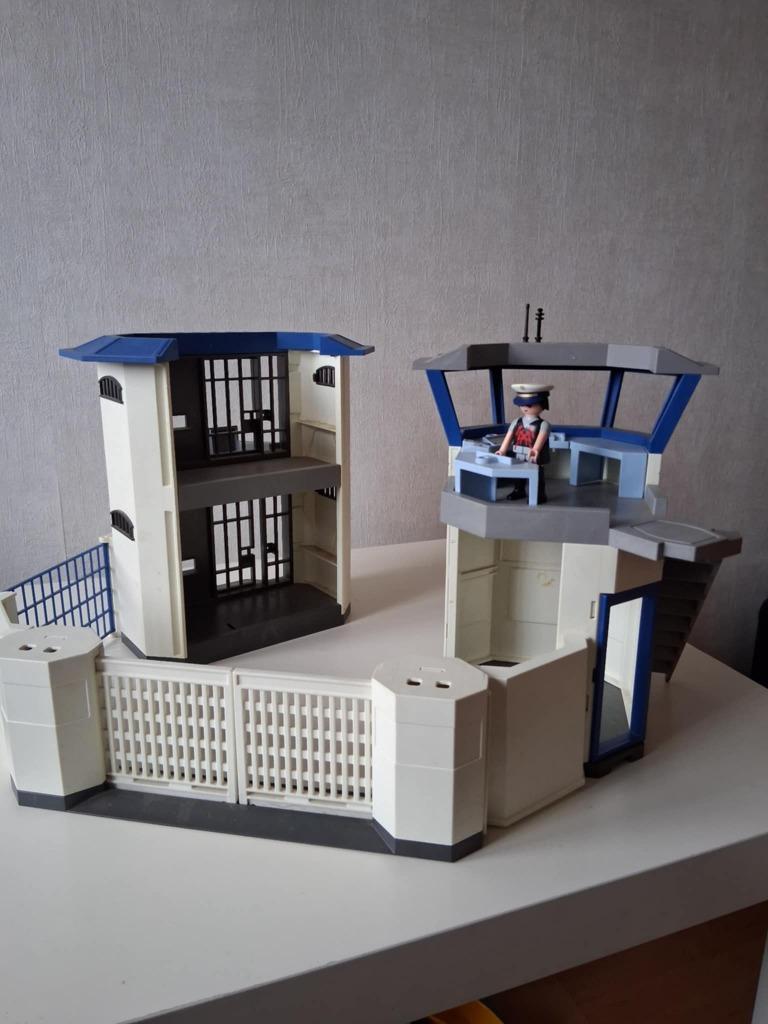 PRISON PLAYMOBIL, Enlèvement, Utilisé, Ensemble complet