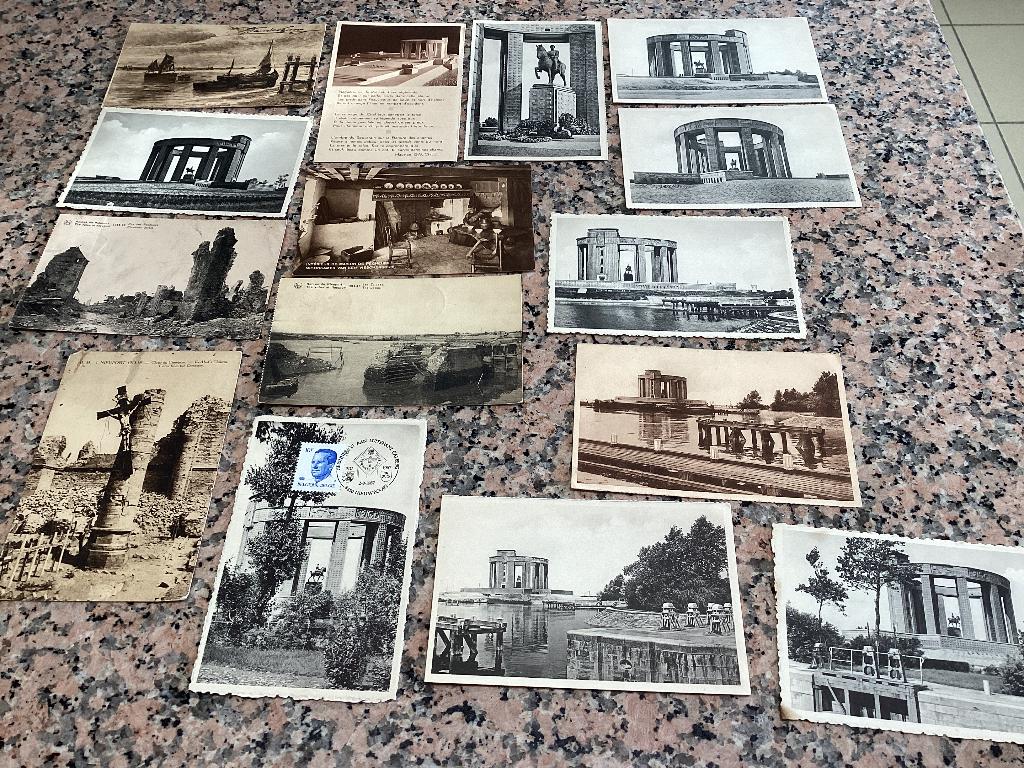 Lot de 15 cartes postales anciennes NIEUWPOORT, Collections, Enlèvement ou Envoi, 1920 à 1940, Non affranchie, Flandre Occidentale