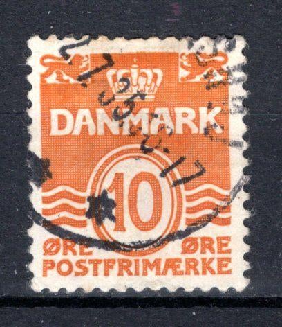 DANEMARK Yt. 213 estampillé 1933, Enlèvement ou Envoi, Danemark, Affranchi