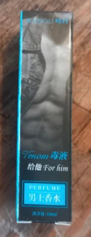 Venom 10 ml parfum for him, Ophalen of Verzenden, Nieuw