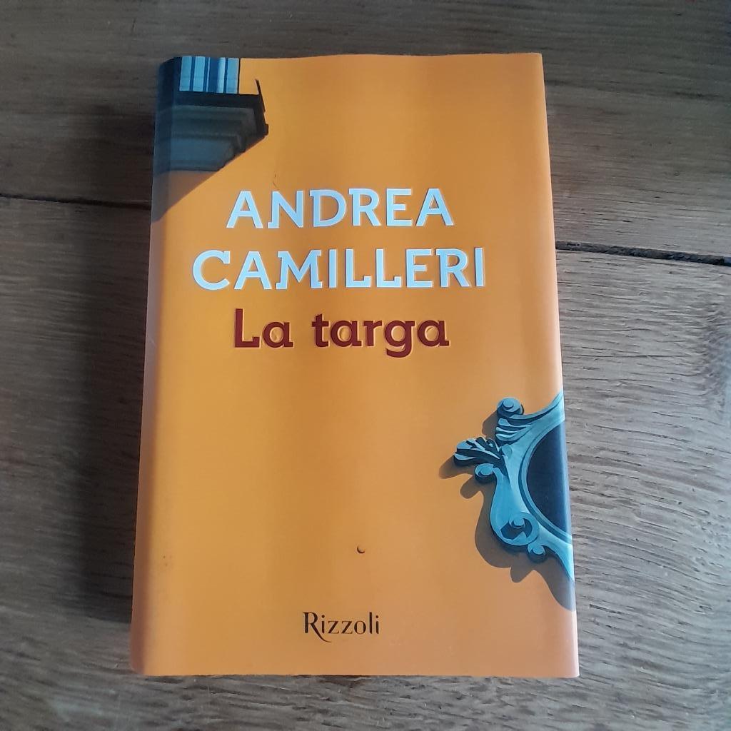 La targa van Andrea Camilleri, Europa overig, Ophalen of Verzenden, Zo goed als nieuw, Andrea Camilleri