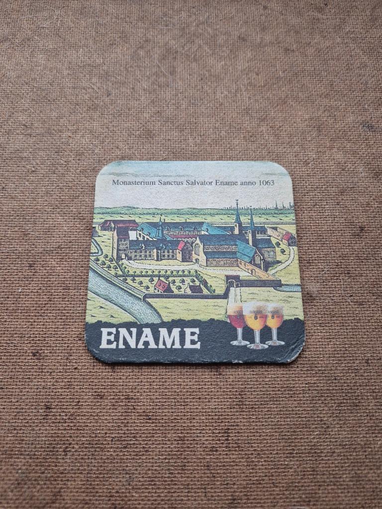 Sous bock Ename (modèle 3), Verzamelen, Ophalen of Verzenden, Gebruikt, Viltje(s), Overige merken