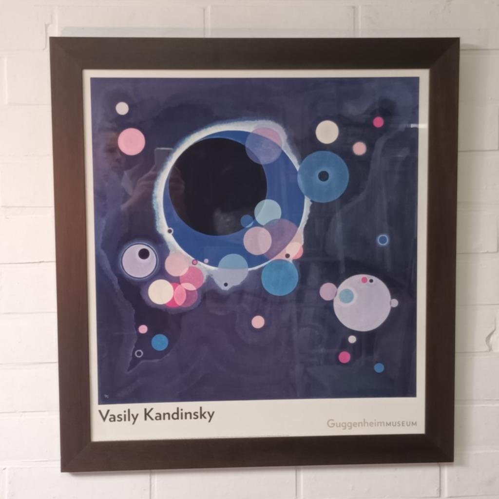 Vasily Kandinsky (1866–1944) - originele Guggenmeim museumpo, Ophalen
