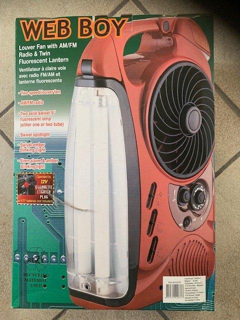 LAMP/VENTILATOR/RADIO, Ophalen of Verzenden, Nieuw, Lamp