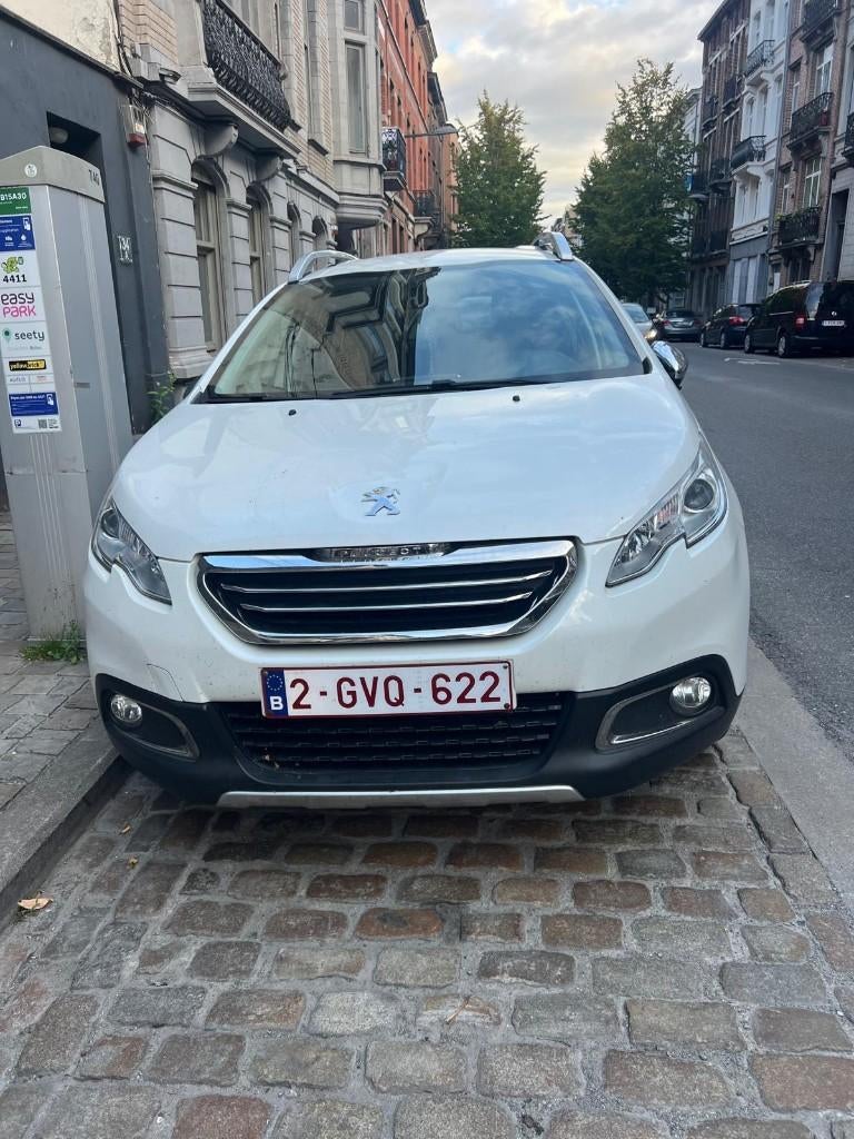 Peugeot 2008 model 2014, Auto's, Wit, Particulier, Euro 6, Zwart