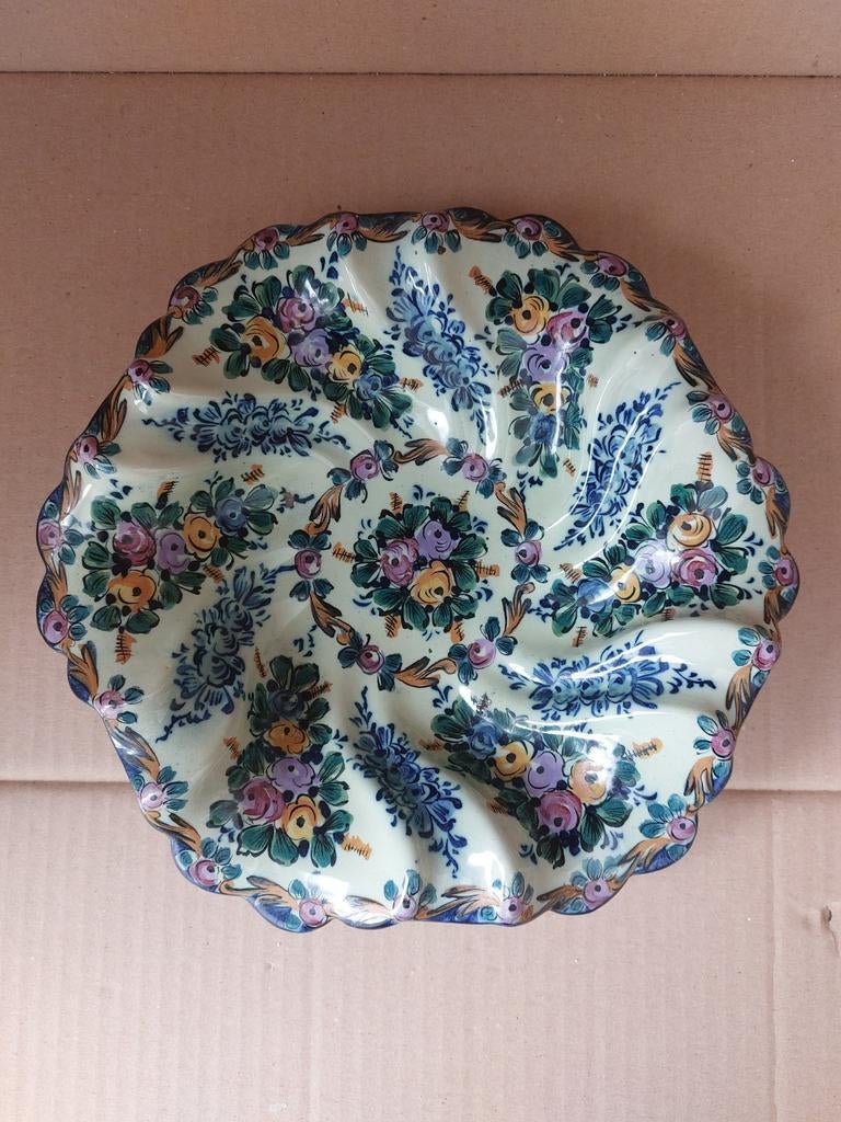 Plat en céramique Valado-Alcobaça portugais, Enlèvement ou Envoi