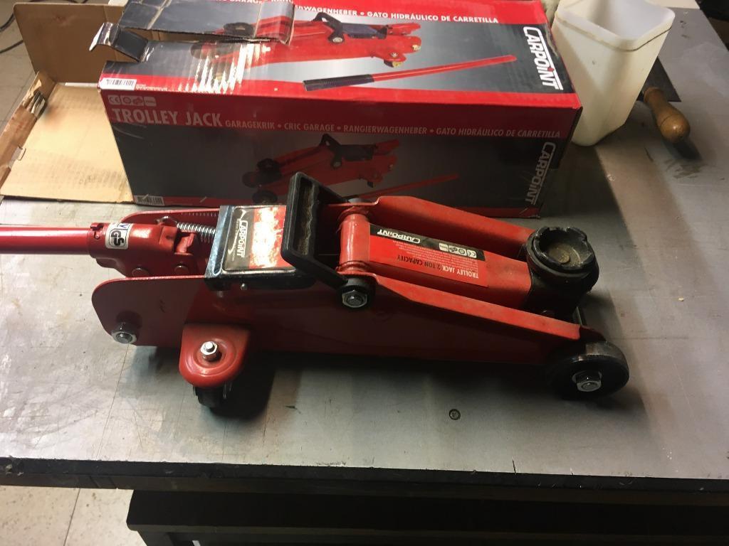 Garagekrik 2 ton, Enlèvement, Comme neuf, Hydraulique, Cric de garage