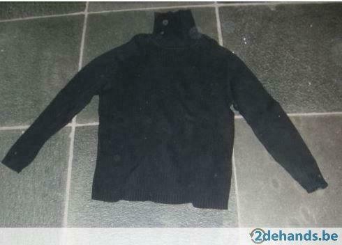 [558]pull noir celio sportswear medium, Taille 38/40 (M), Enlèvement ou Envoi, Celio, Porté