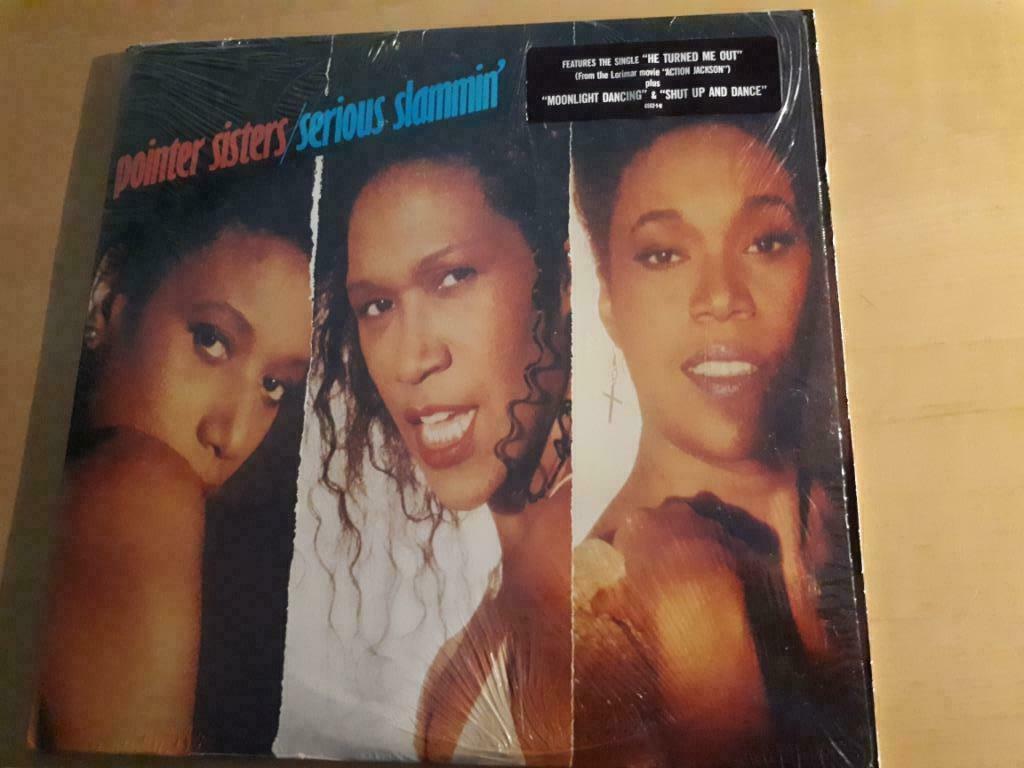 Pointer Sisters LP 1988 Serious Slammin'  US pressing, Ophalen of Verzenden, Soul of Nu Soul