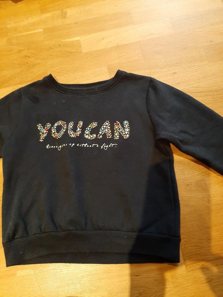 Trui meisje maat 122, Kinderen en Baby's, Ophalen, Zo goed als nieuw