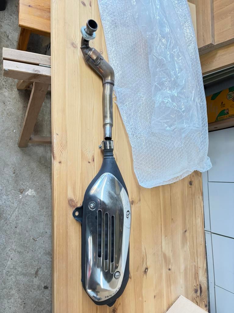 Vespa 125cc uitlaat, Ophalen, Nieuw