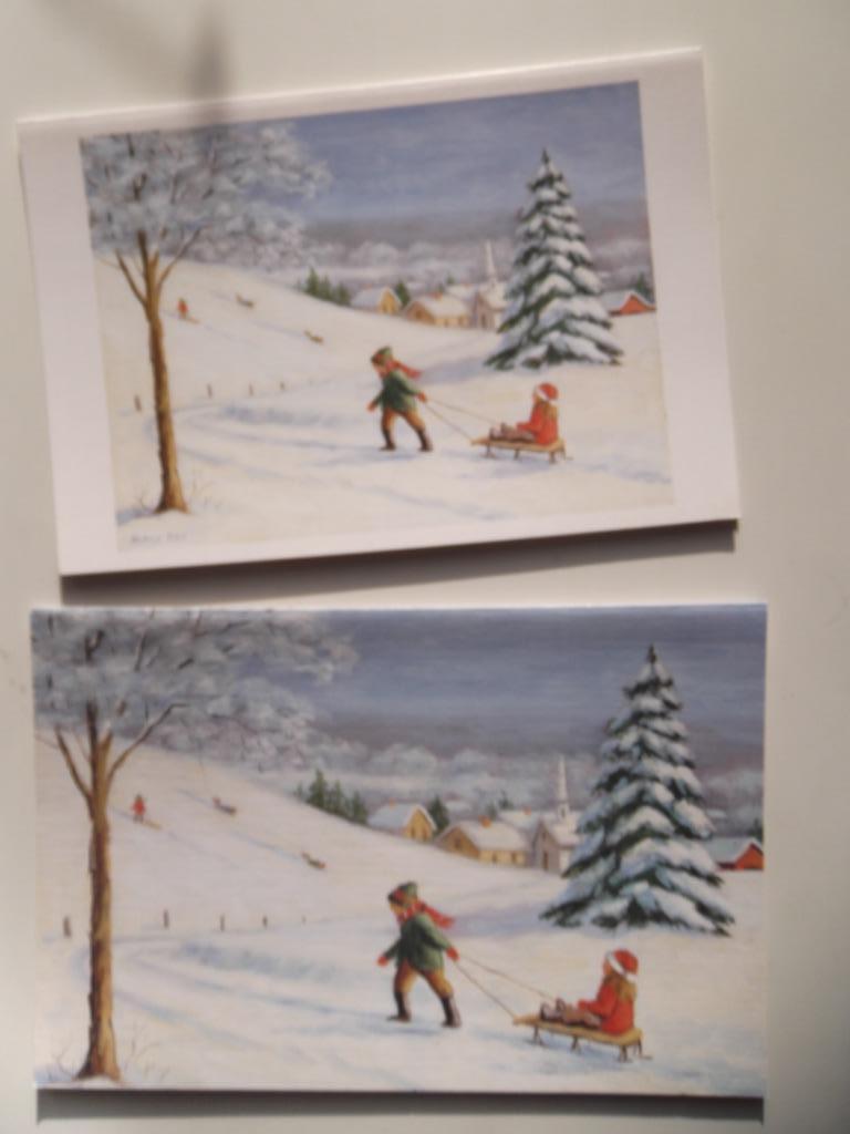 Kerst- en Nieuwjaarskaarten - Cartes de Noël et du Nouvel An, Ophalen of Verzenden, Nieuw
