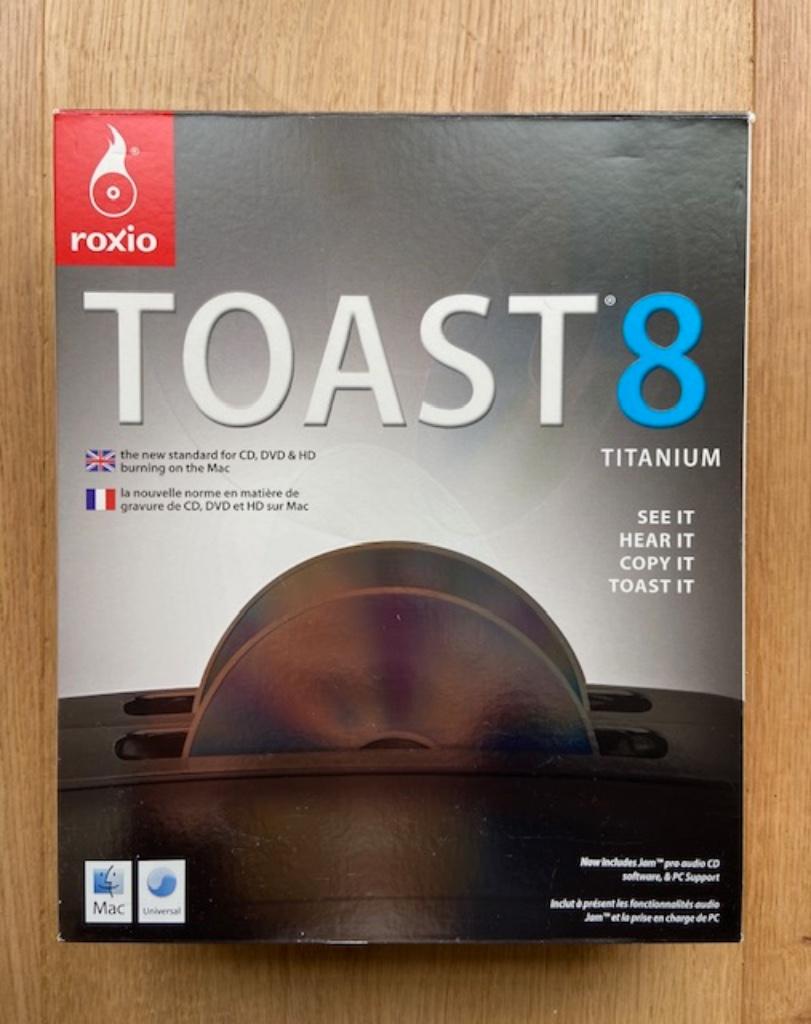 Logiciel pour Mac Toast Titanium 8, Ophalen of Verzenden, Gebruikt, MacOS