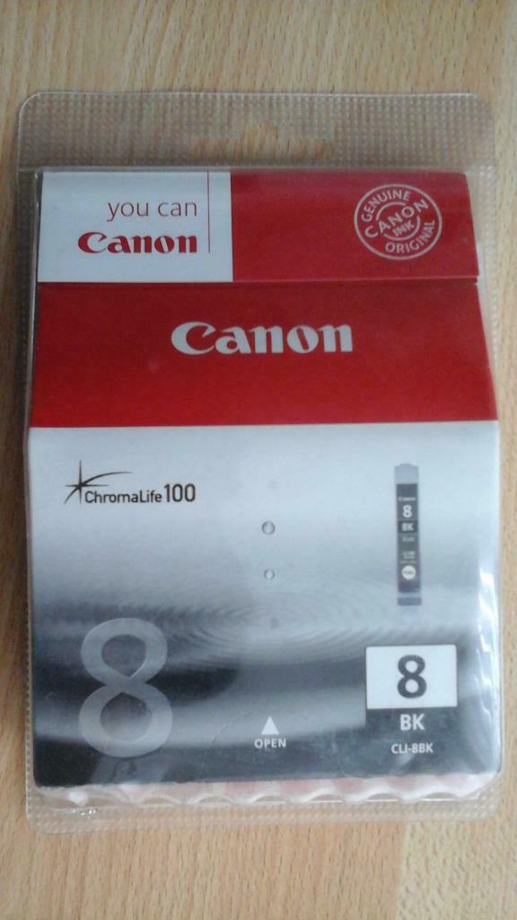 cartouche encre noire réf. 8BK Canon pour imprimante Pixma s, Enlèvement ou Envoi, Neuf, Cartridge, Canon
