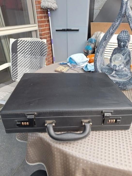 Akte koffer, Ophalen, Gebruikt, 50 tot 60 cm, Slot