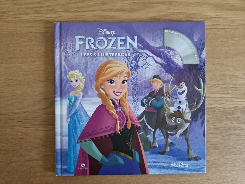 luisterboek en leesboek frozen, Livres, Livres audio & Audiolivres, Enlèvement, CD, Enfant