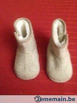 bottines fourrées de naissance BENETTON BABY, Enfants & Bébés, Utilisé