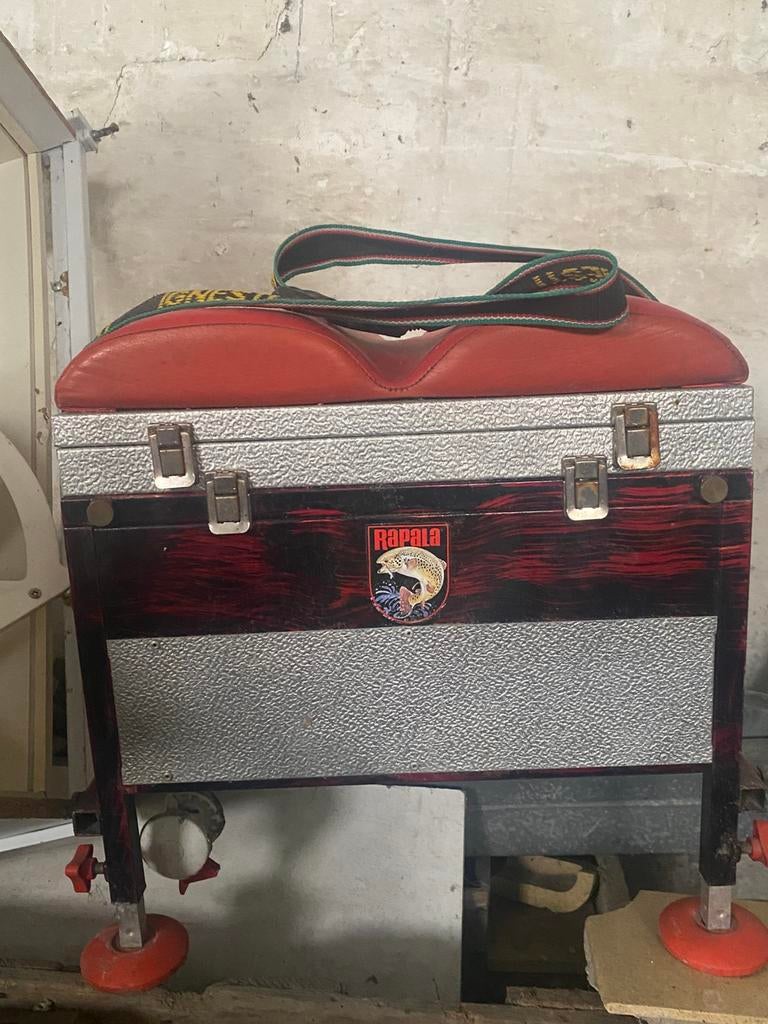 Rapala siège-coffre de pêche – boîte de pêche avec assise, Enlèvement, Comme neuf
