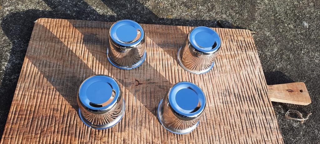 VW kever set naafdoppen D=80mm H=75mm, Mangels Manouk, Auto-onderdelen, Banden en Velgen, Ophalen of Verzenden