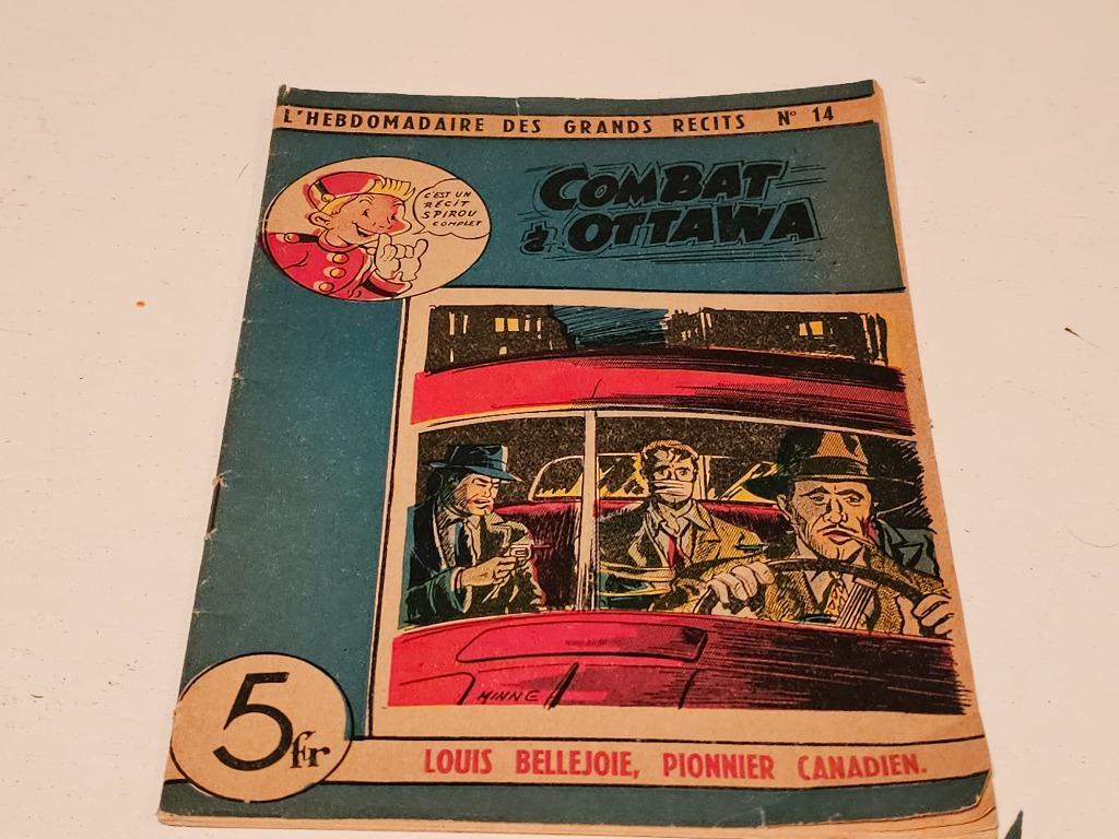 L'hebdomadaire des grands récits spirou, Livres, Enlèvement ou Envoi