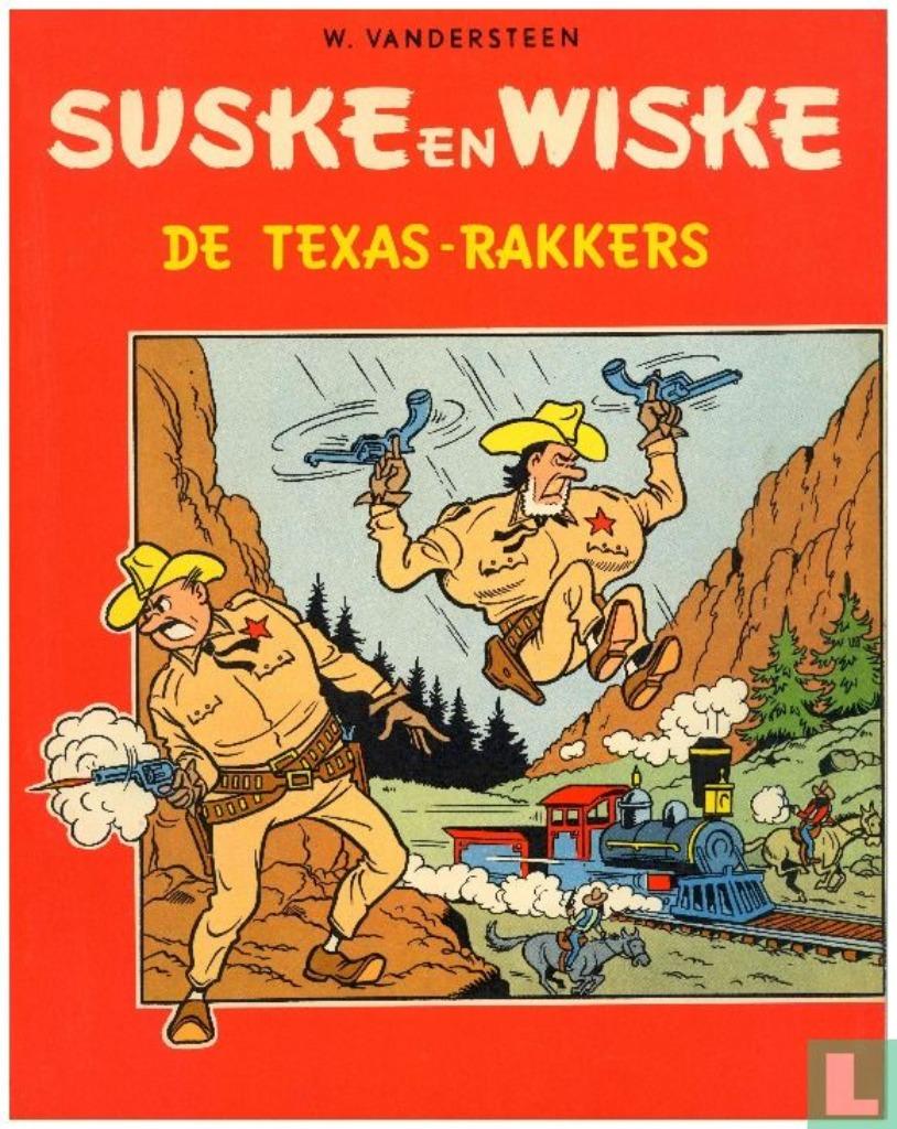 de texas-rakkers, Boeken, Stripverhalen, Ophalen of Verzenden, Gelezen, Willy Vandersteen