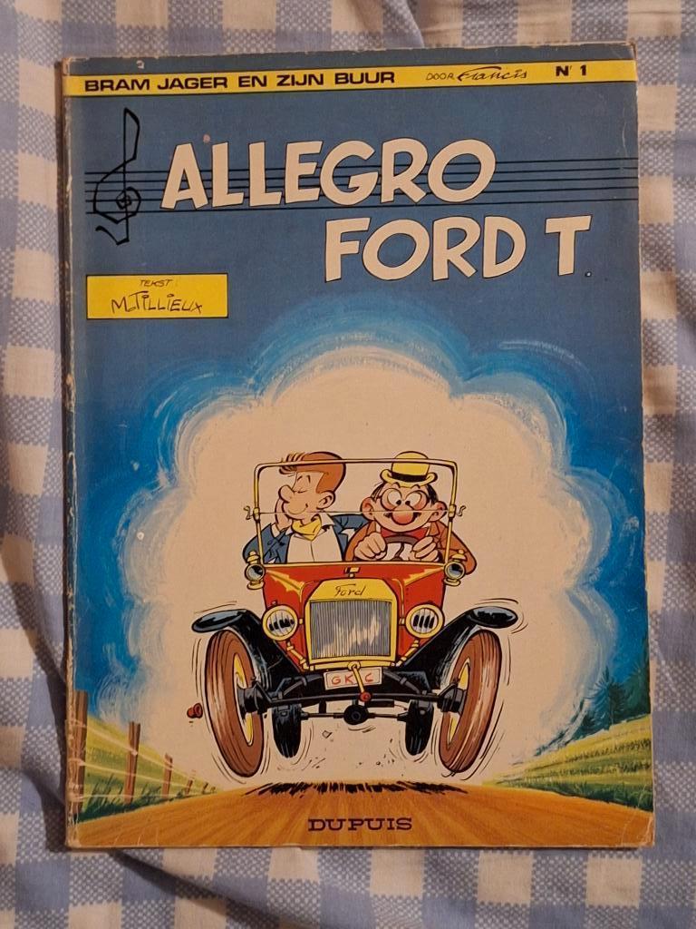 Bram Jager 1: allegro Ford T, Boeken, Eén stripboek, Ophalen of Verzenden, Gelezen