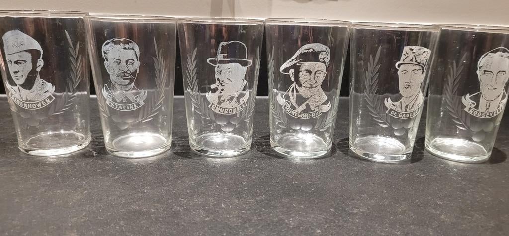 Ensemble à boire de 6 verres à gobelets leaders mondiaux, Enlèvement ou Envoi