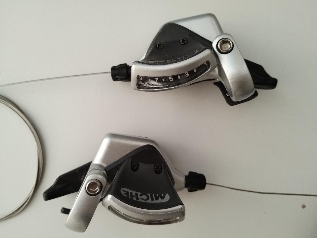 Flatbarshifters en remgrepen voor Campagnolo 9-speed, Ophalen of Verzenden, Nieuw, Derailleur of Ketting, MICHE