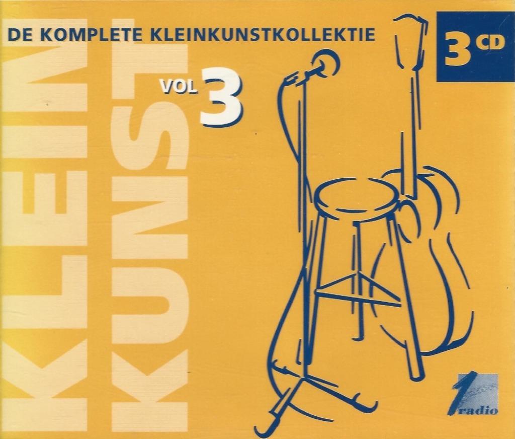 3CD-BOX * DE KOMPLETE KLEINKUNSTKOLLEKTIE - Vol. 3, Cd's en Dvd's, Ophalen of Verzenden, Zo goed als nieuw, Levenslied of Smartlap