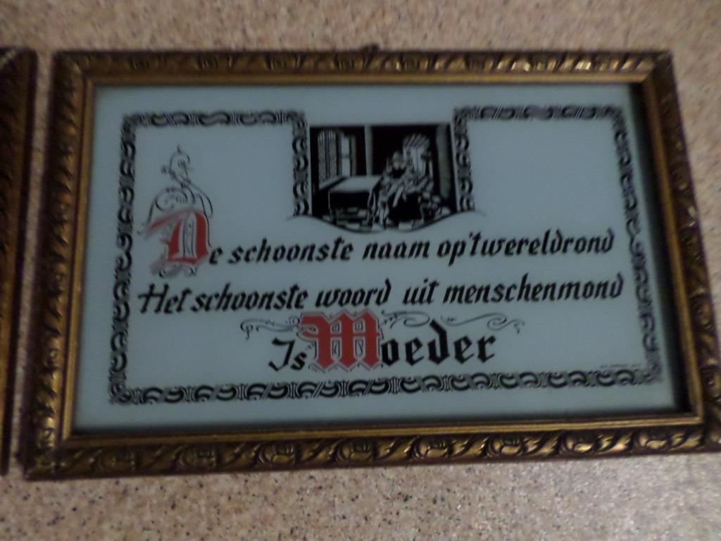 2 oude spreuken, Huis en Inrichting, Woonaccessoires | Tekstborden en Spreuken, Ophalen