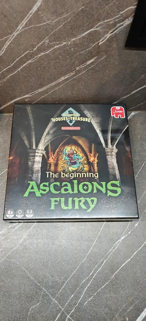 Bordspel Jumbo Escape Quest: The Beginning Ascalon's Fury, Een of twee spelers, Ophalen of Verzenden, Nieuw, Jumbo