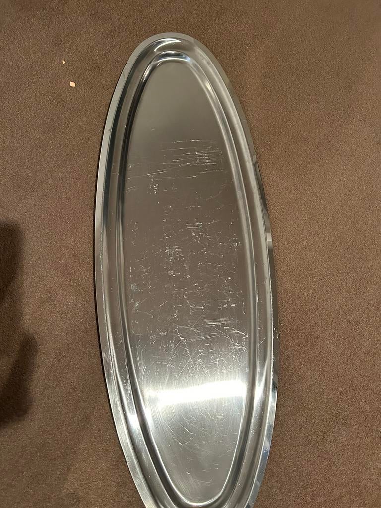 Schotel inox 100cm, Ophalen of Verzenden