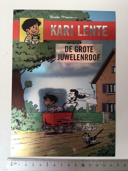Metallic folder kari lente de grote juwelenroof L26, Complete serie of reeks, Ophalen of Verzenden, Nieuw