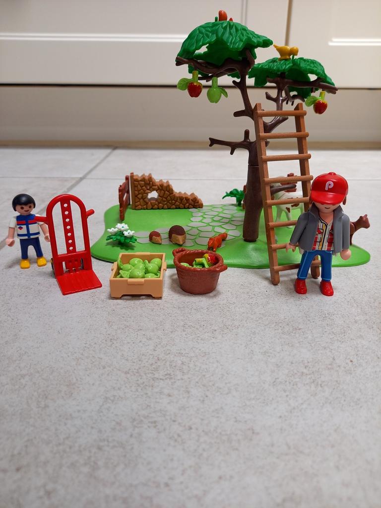 Playmobil 4146 - appels plukken, Ophalen of Verzenden, Gebruikt