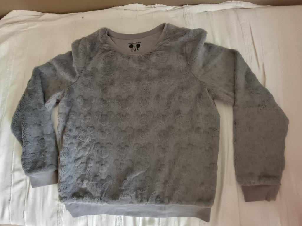 Dikke grijze Undiz Mickey Mouse trui maat M, Ophalen of Verzenden, Zo goed als nieuw, Maat 36 (S), Grijs