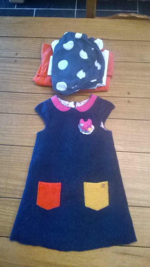 Lot vêtements bébé fille18 mois, Ophalen, Zo goed als nieuw, Meisje