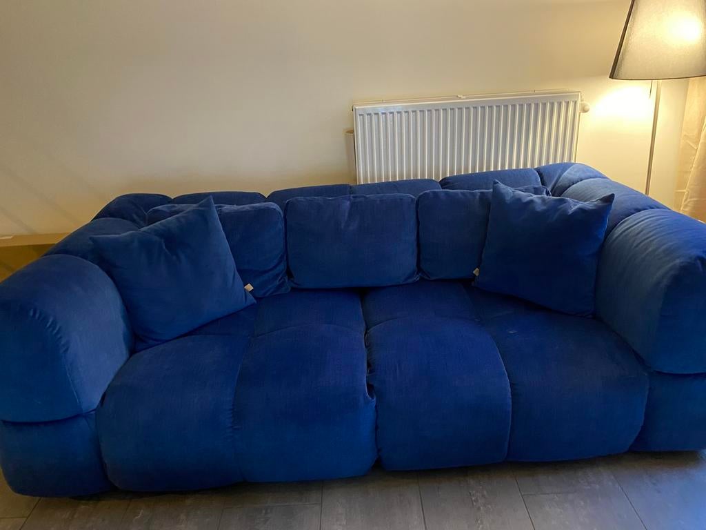 Zetel, Huis en Inrichting, Ophalen, Gebruikt, Stof