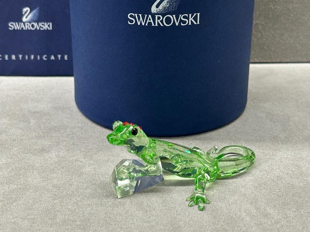 Swarovski SCS 2008 Eventstuk Gekko, Gecko, Enlèvement ou Envoi, Neuf, Figurine