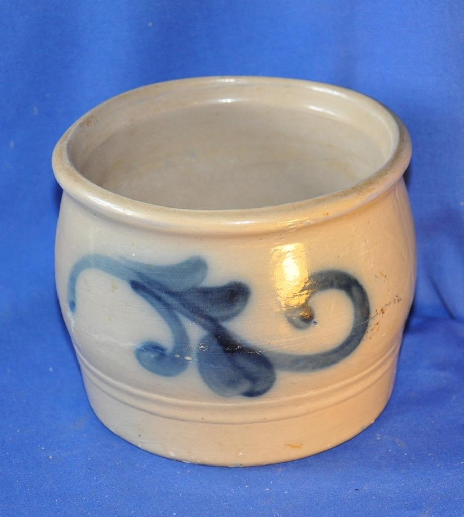 petit pot en gres gris bleu, Ophalen of Verzenden