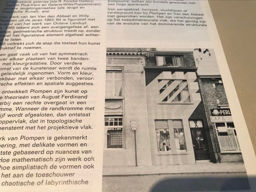 Gents Constructivism 60pag Yves De Smet Plompen, Boeken, Ophalen of Verzenden, Zo goed als nieuw, Schilder- en Tekenkunst