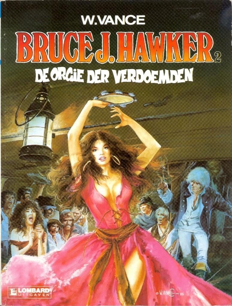 Bruce J. Hawker nr 2 en nr 3., Boeken, Meerdere stripboeken, Ophalen of Verzenden, Gelezen, Vance William